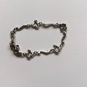 Brighton Tuscan Etched Heart Bracelet